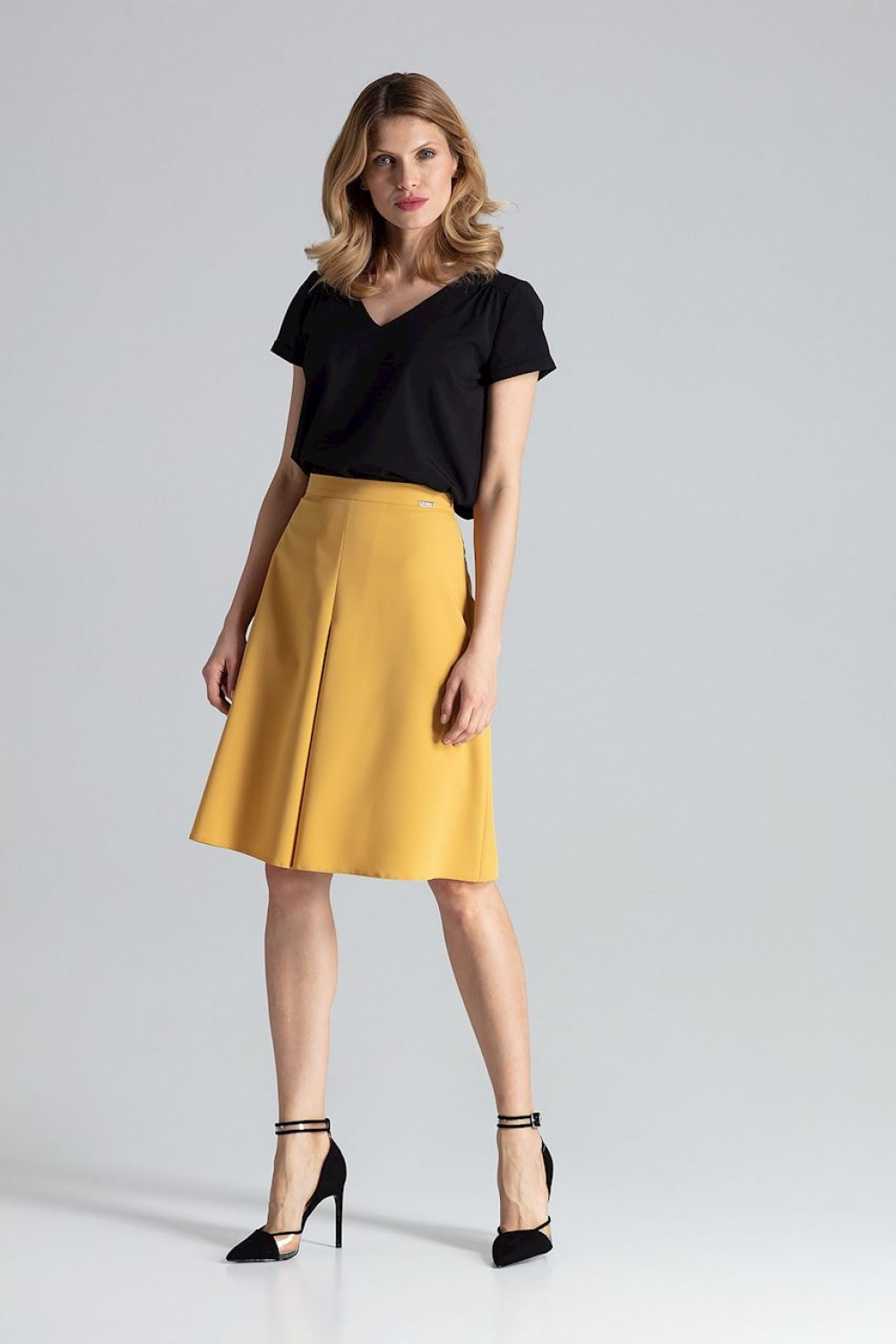  Skirt model 132468 Figl  yellow