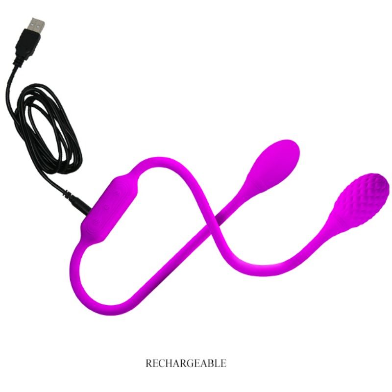 PRETTY LOVE UNISEX STIMULATING DREAM LOVER'S WHIP 2