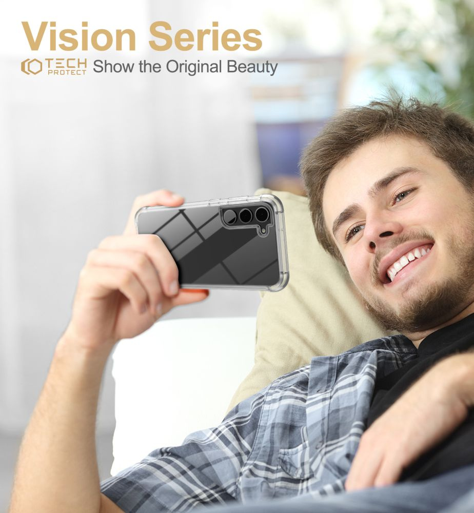 Tech-Protect Kevlar Samsung Galaxy S23+ Plus Clear