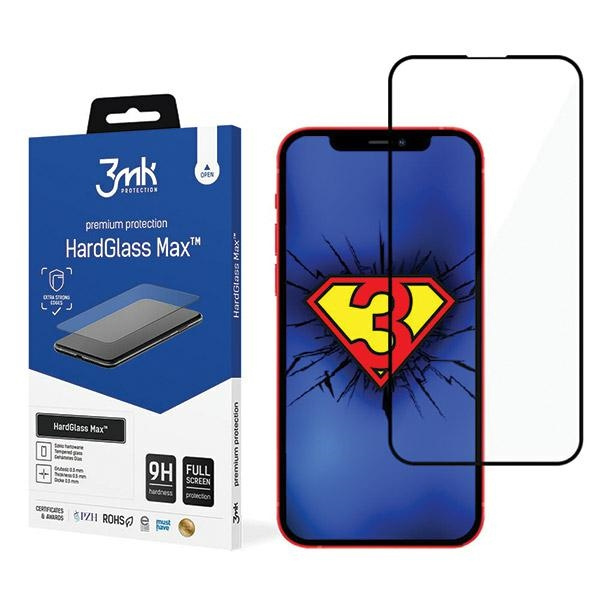 3MK HardGlass Max Apple iPhone 13 black