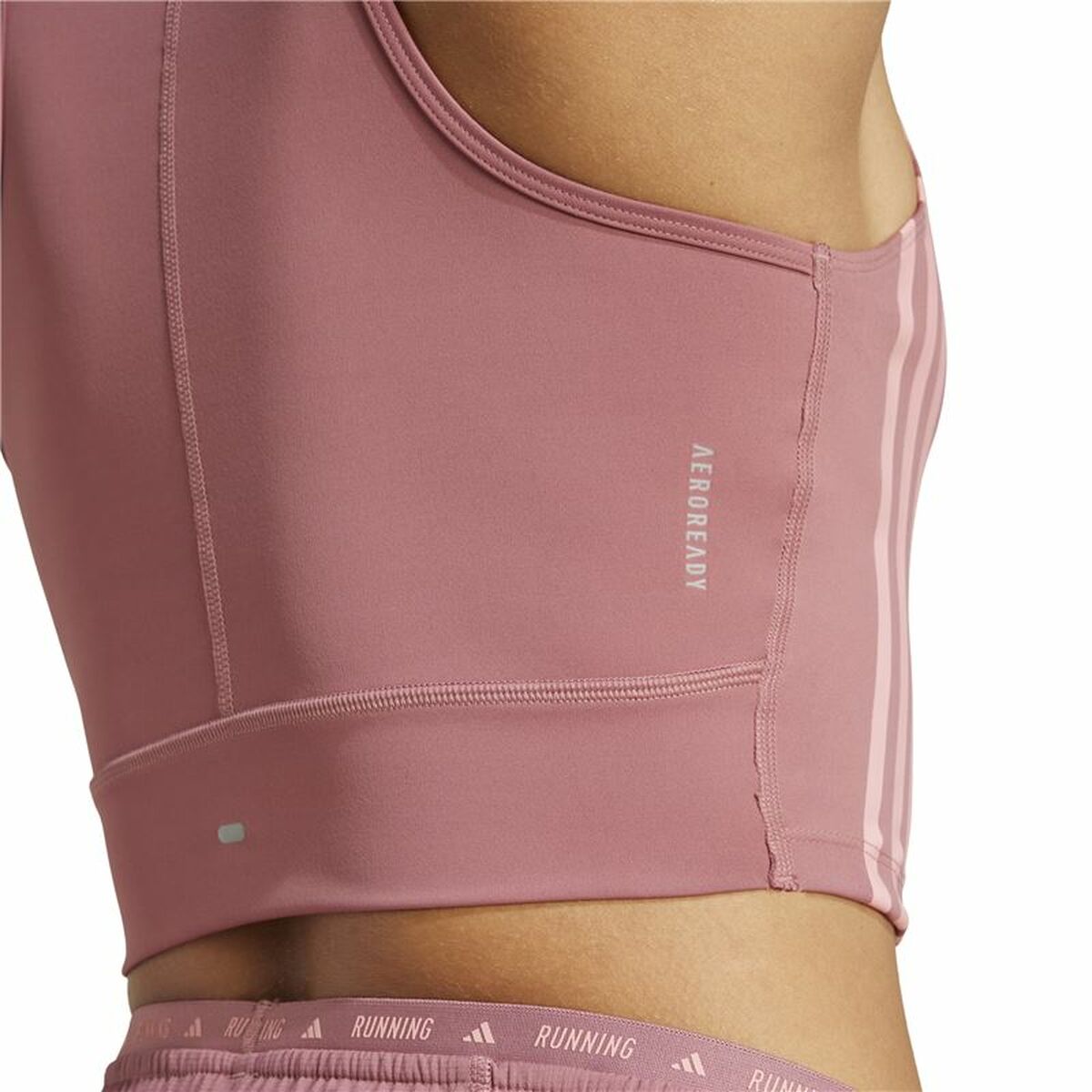 Men’s Short Sleeve T-Shirt Adidas Own The Run Pink