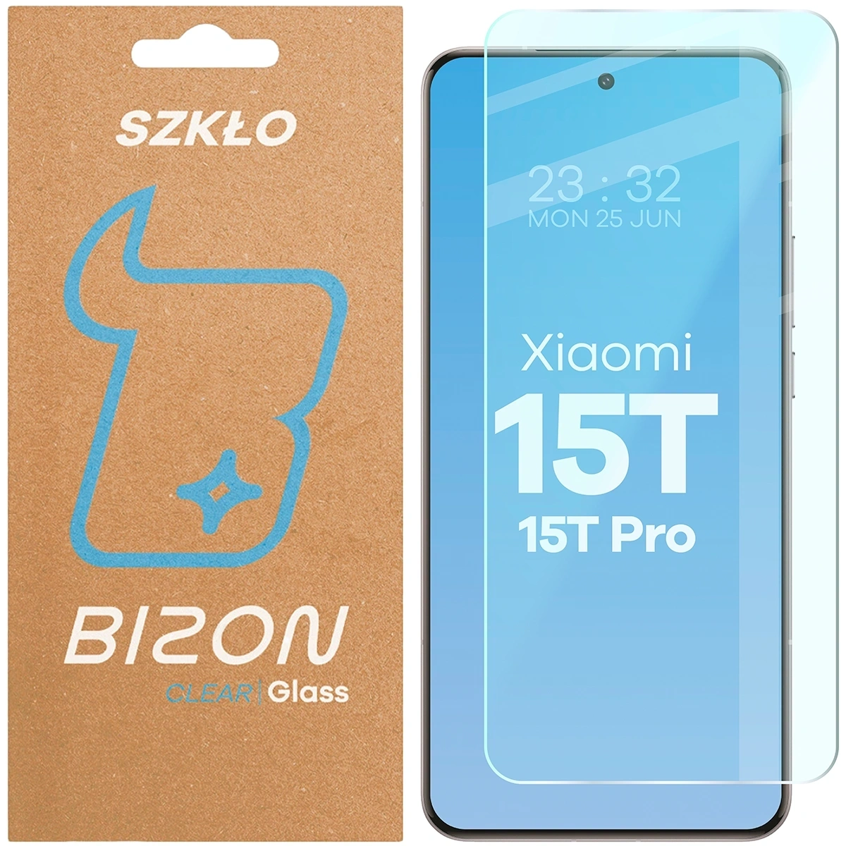 Szkło hartowane Bizon Glass Clear 2 do Xiaomi 15T / 15T Pro