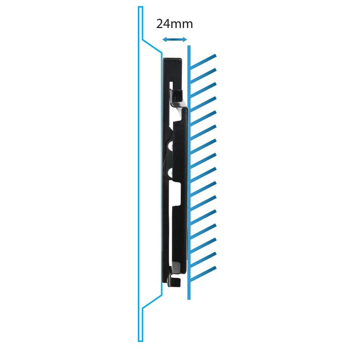 Wall Bracket Esperanza ERW010 14" 50" Wall Bracket Esperanza ERW010 14" 50"