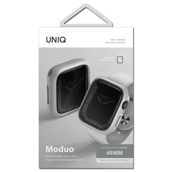 UNIQ Moduo Case Apple Watch 4/5/6/7/8/SE 44/45mm chalk-grey
