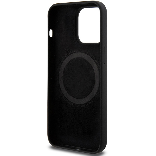 BMW BMHMP15X22SMPK Apple iPhone 15 Pro Max hardcase M Silicone Pattern MagSafe black