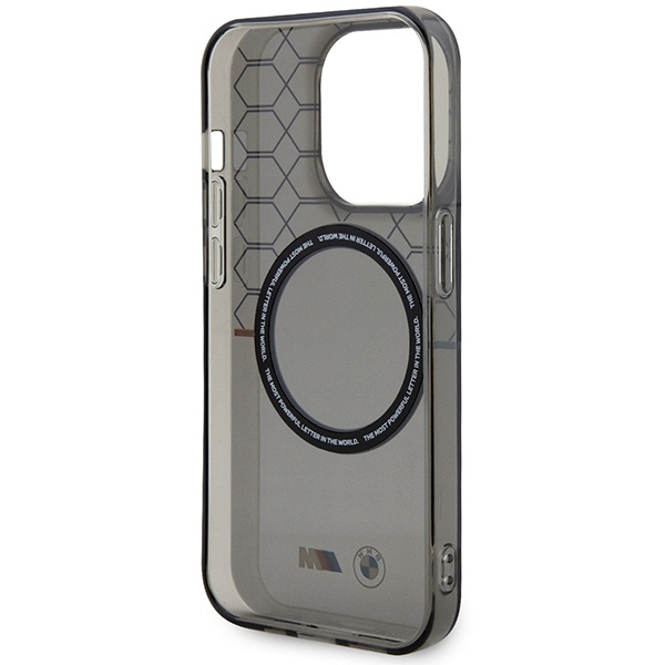 BMW BMHMP13LHGPK Apple iPhone 13 Pro / 13 Pattern MagSafe grey