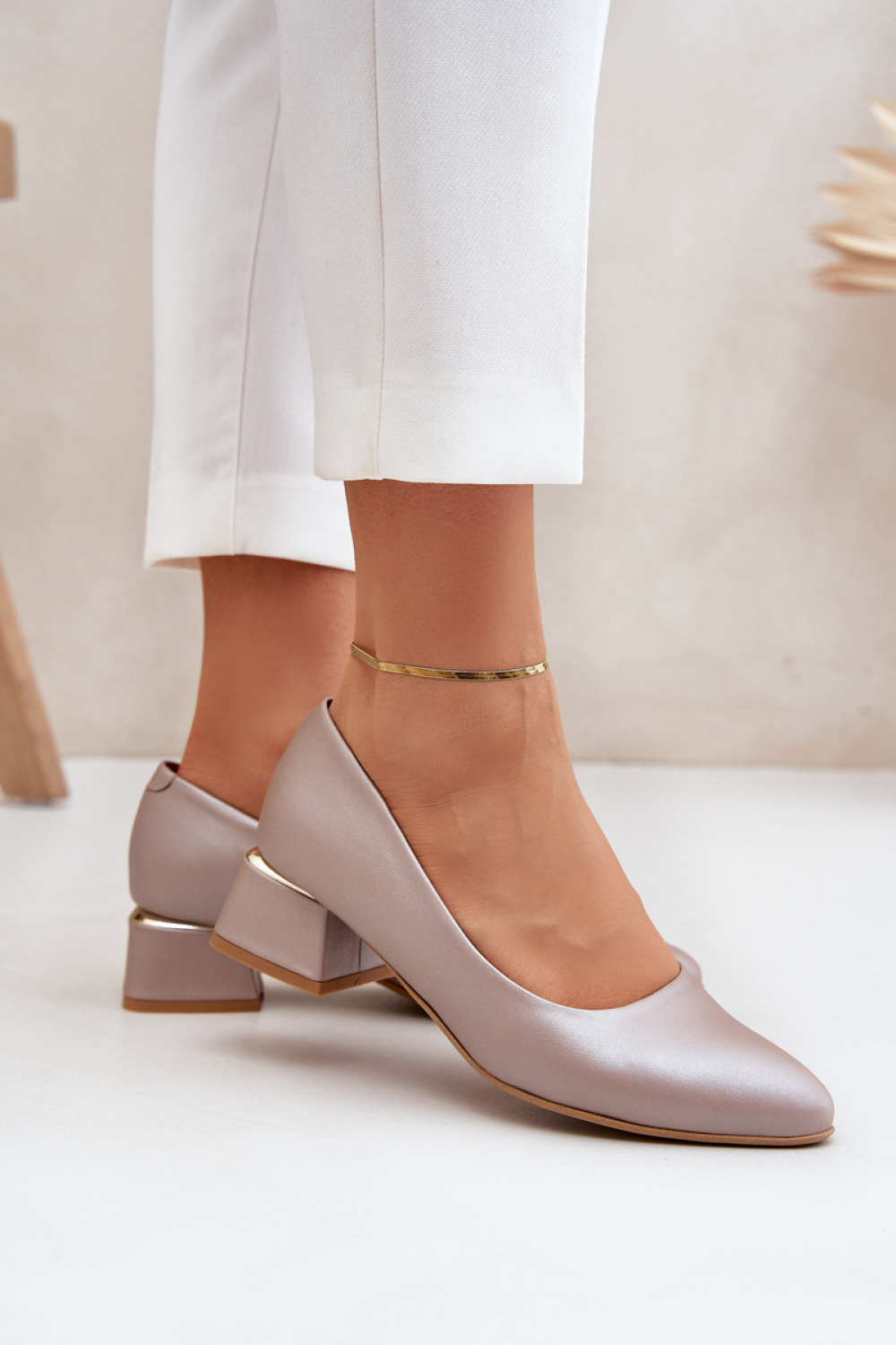  Heel pumps model 206817 Step in style  beige