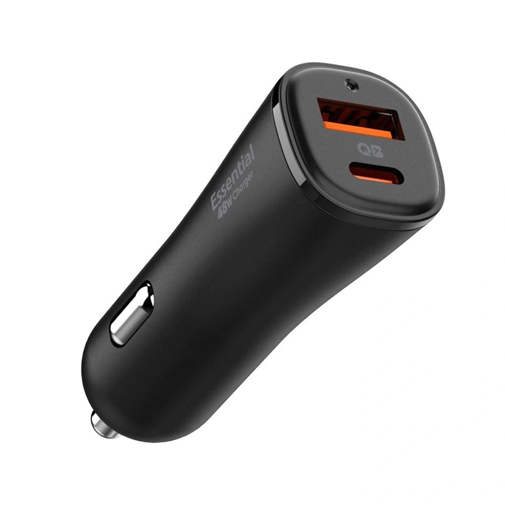 Spigen EV482 ArcStation Essential Car Charger USBA, USB-C 48W Black