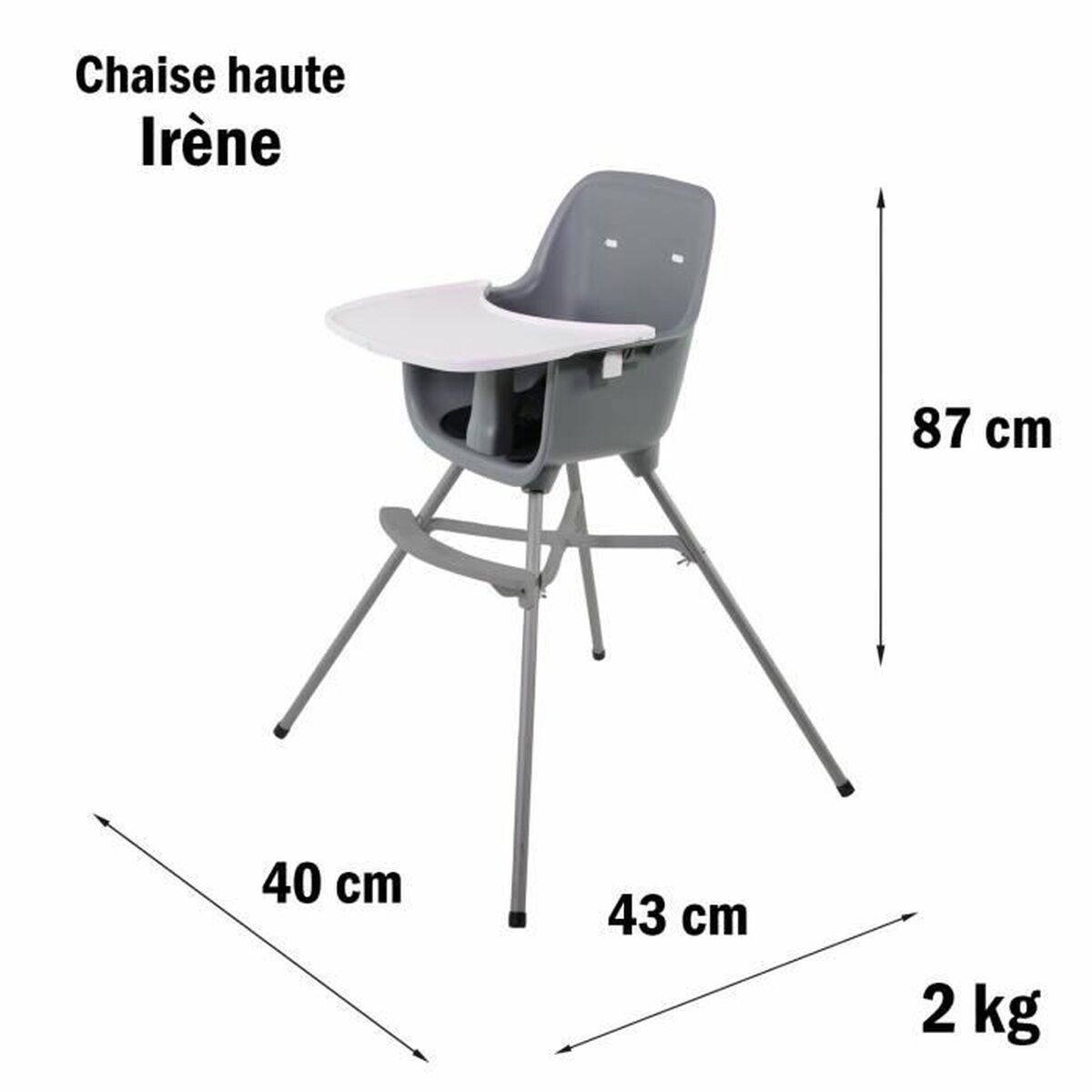 Child's Chair Nania Irene 728 Grey