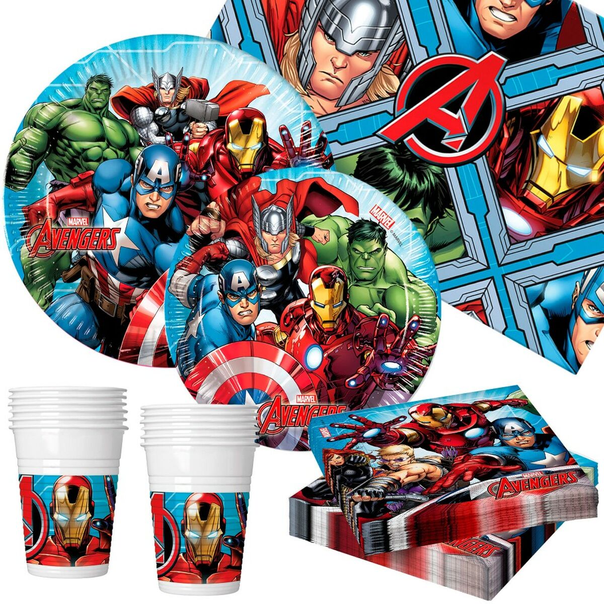 zestaw do organizacji party The Avengers 89 Części