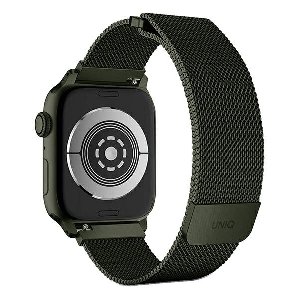 UNIQ strap Dante Apple Watch Series 4/5/6/7/SE 42/44/45mm Stainless Steel green