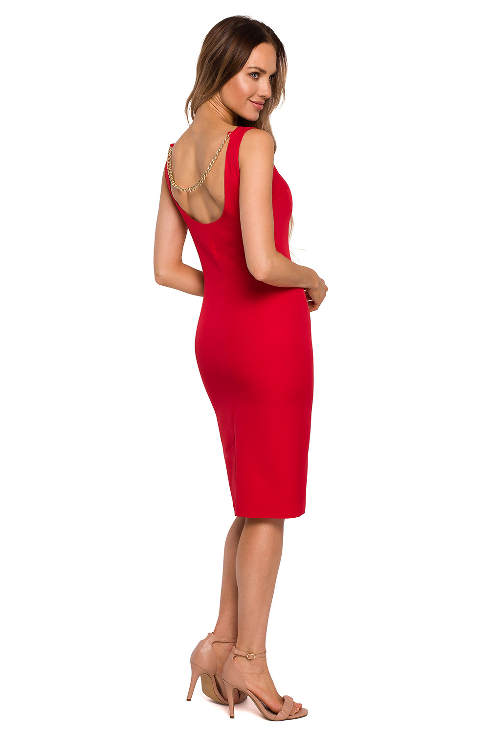 Abendkleid model 163697 Moe rot Damen