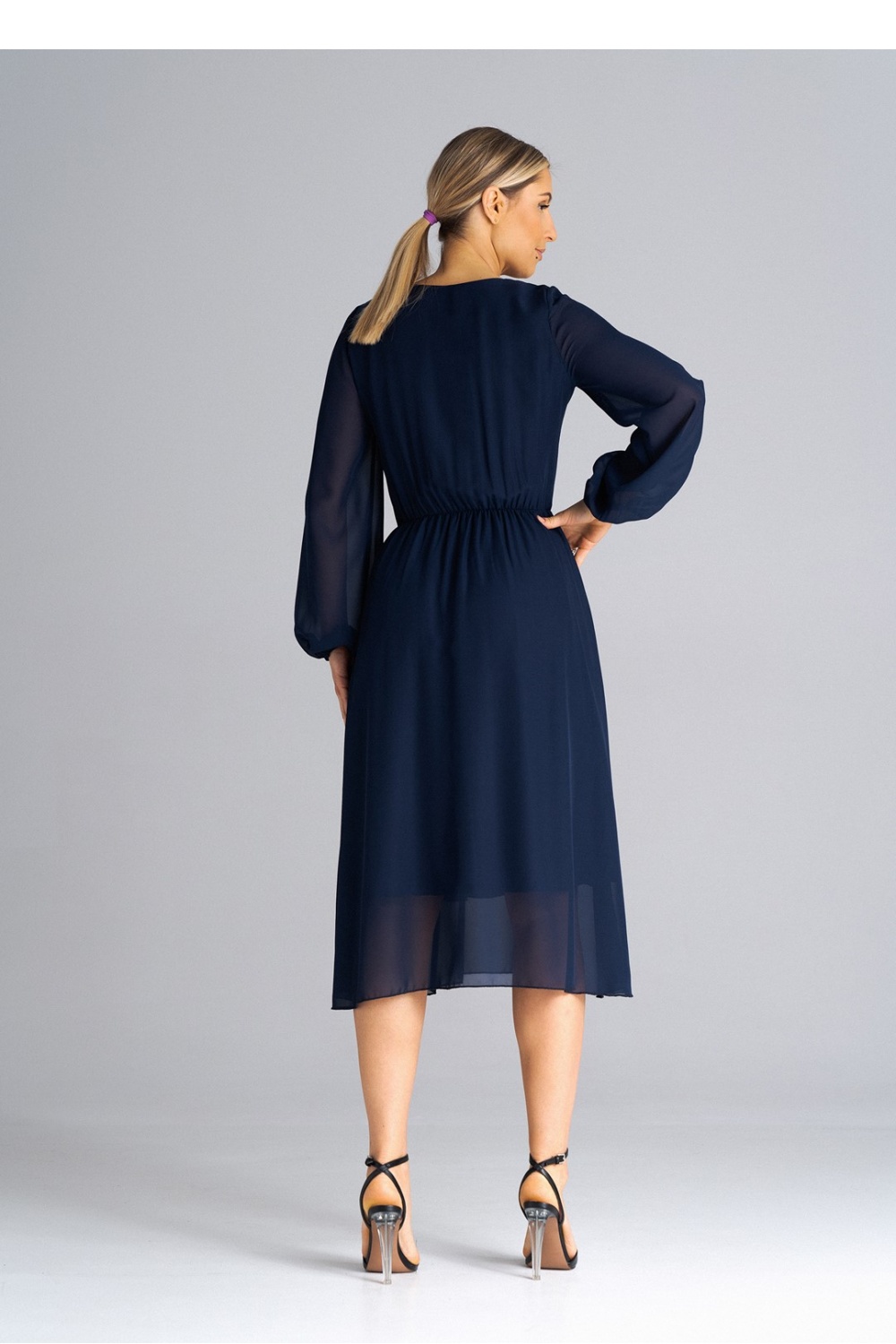  Daydress model 180861 Figl  navy blue