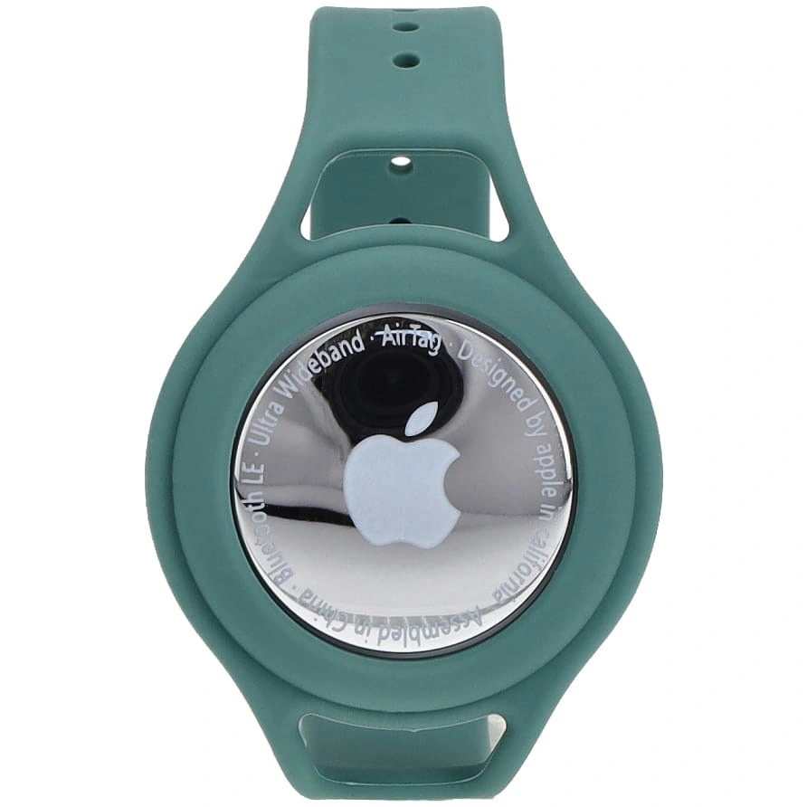 Bizon Case Locator Child Apple AirTag green