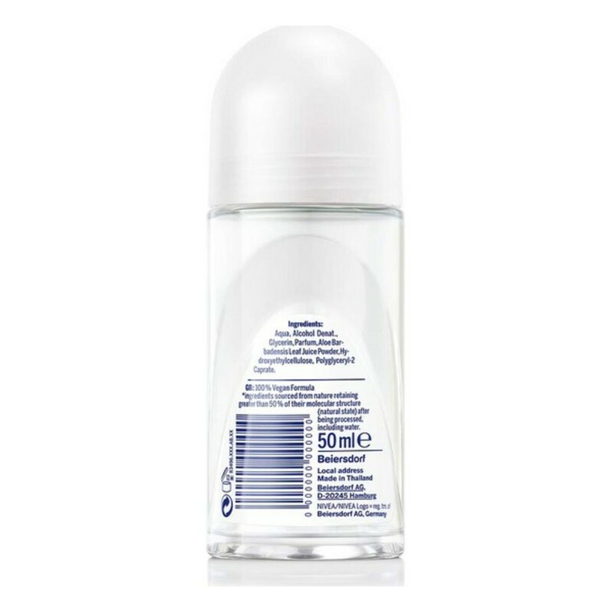 Roll-On Deodorant Naturally Good Nivea Aloe Vera (50 ml)