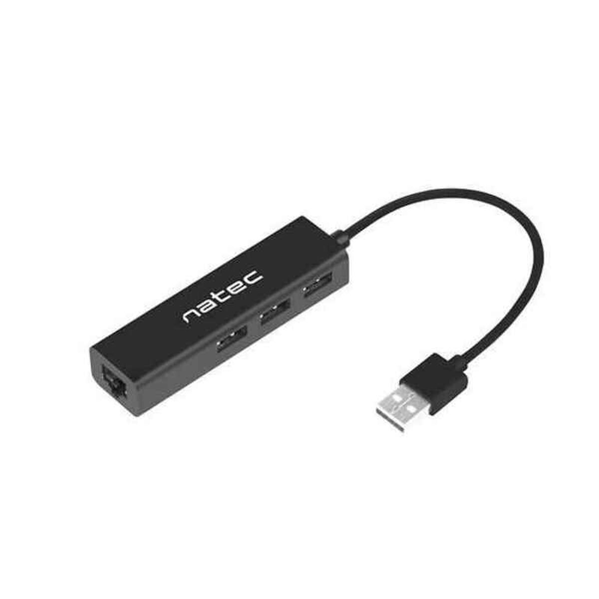 USB Hub Natec Dragonfly Black