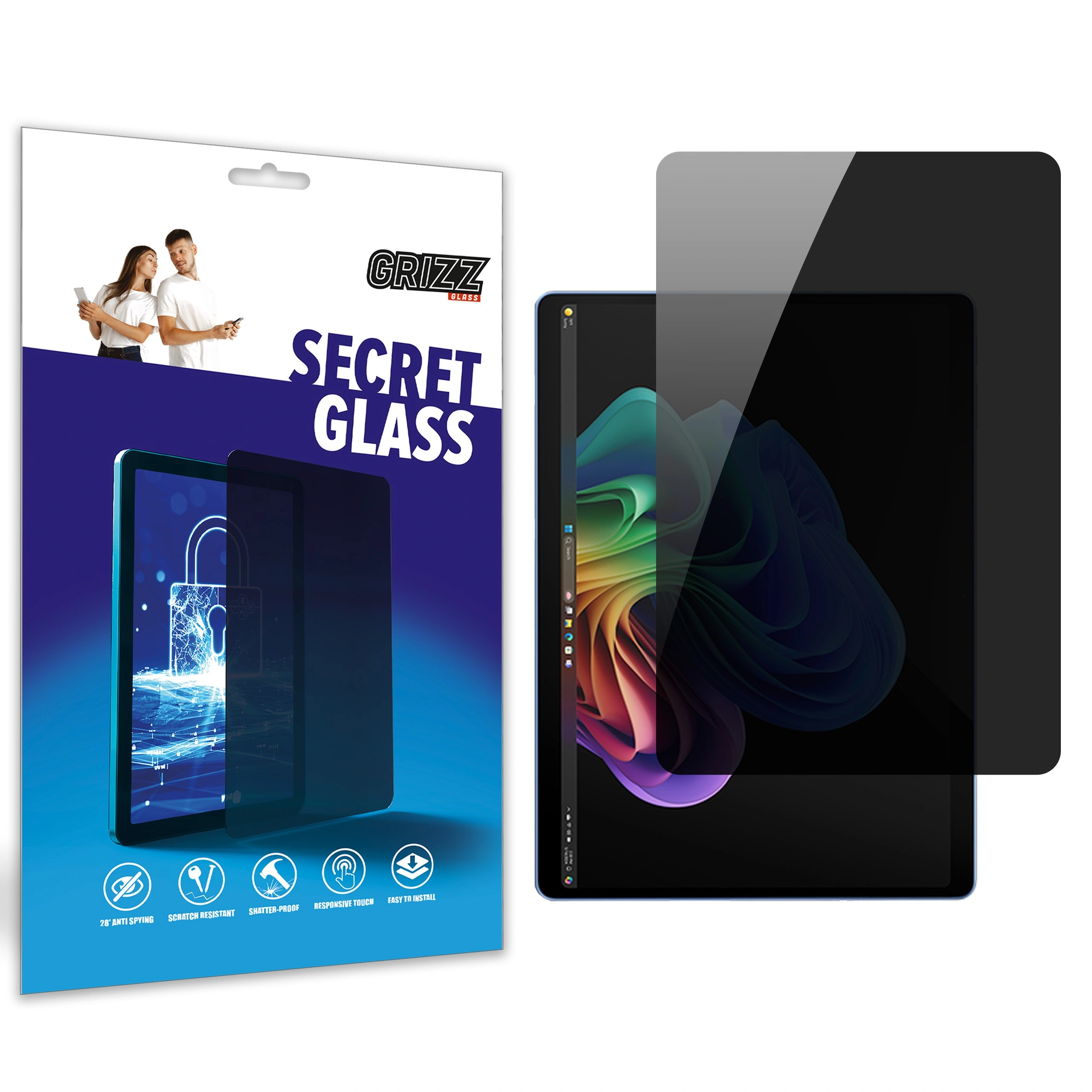GrizzGlass SecretGlass Microsoft Surface Pro 11 13"