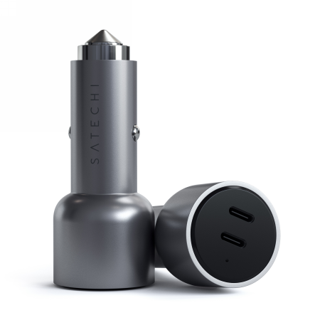 Satechi Dual Car Charger 40W 2x USB-C PD (black)