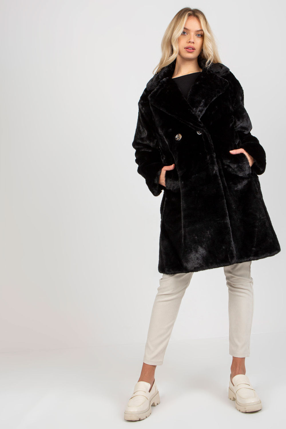  Coat model 173333 Och Bella  black