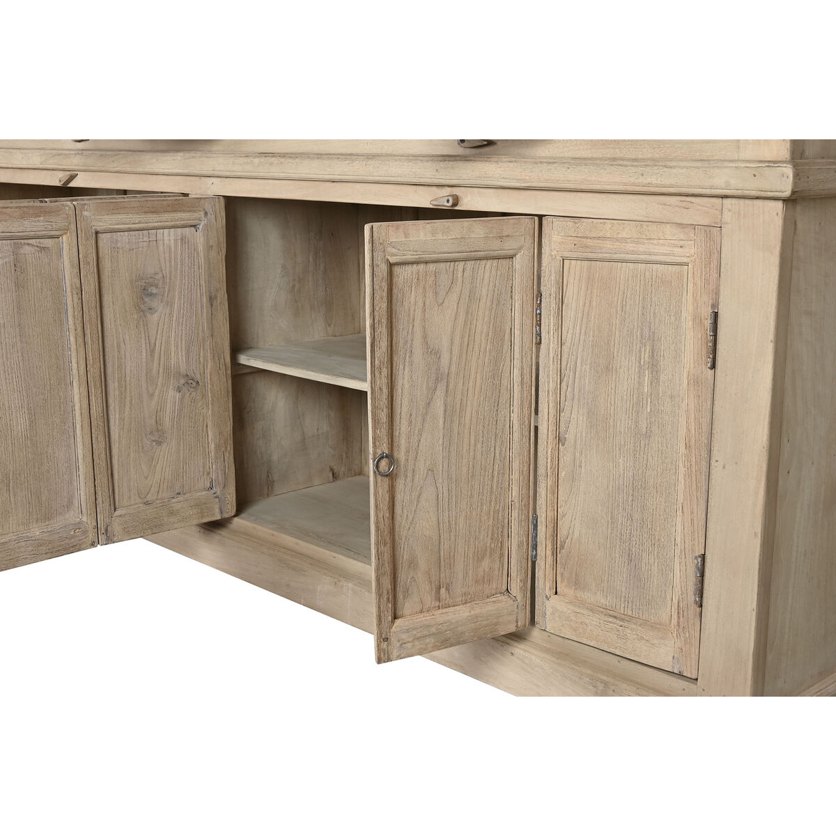 Display Stand Home ESPRIT Natural Teak Mango wood 266 x 46 x 251 cm