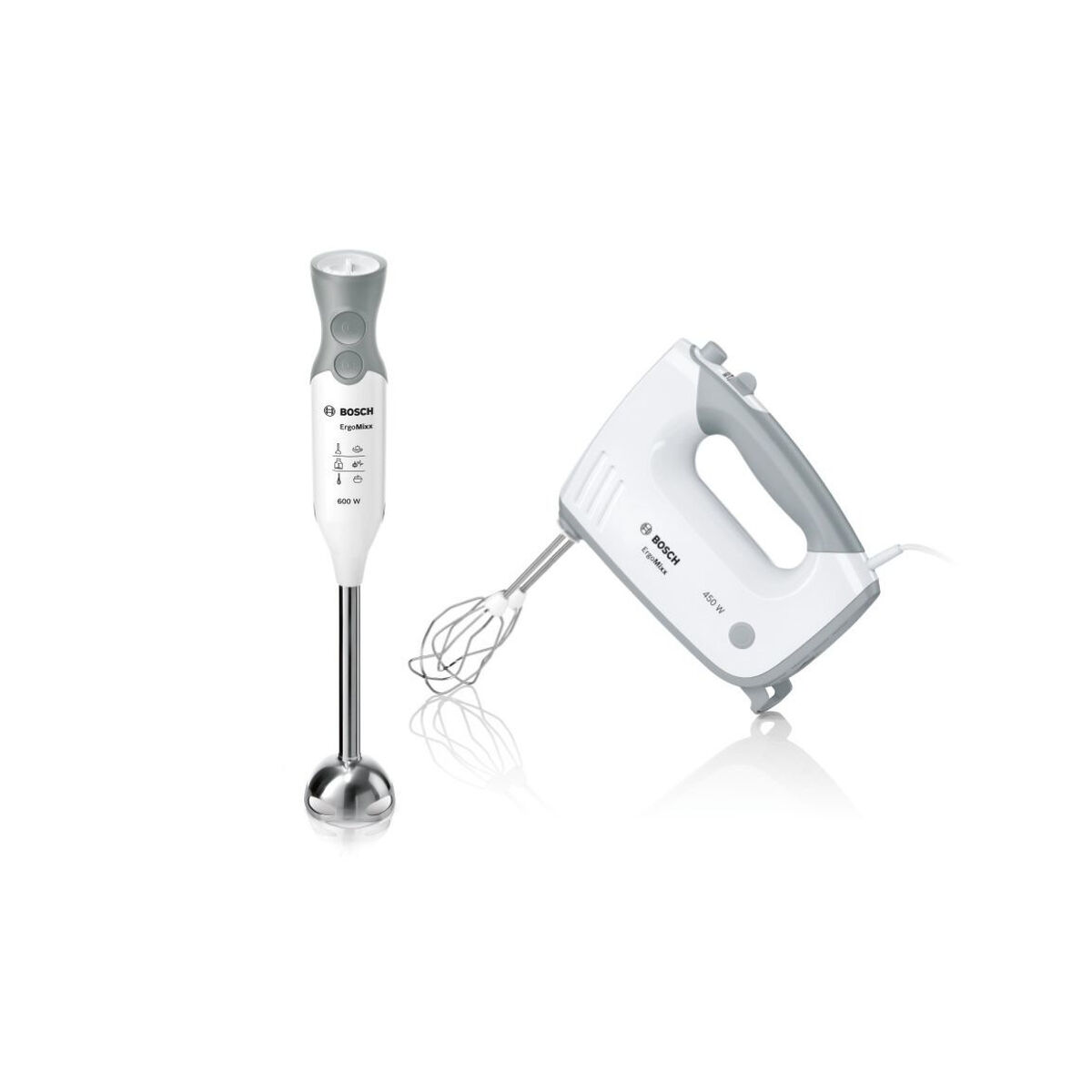 Mixer-Kneader with Bowl BOSCH MFQ36460 White 450 W Mixer-Kneader with Bowl BOSCH MFQ36460 White 450 W