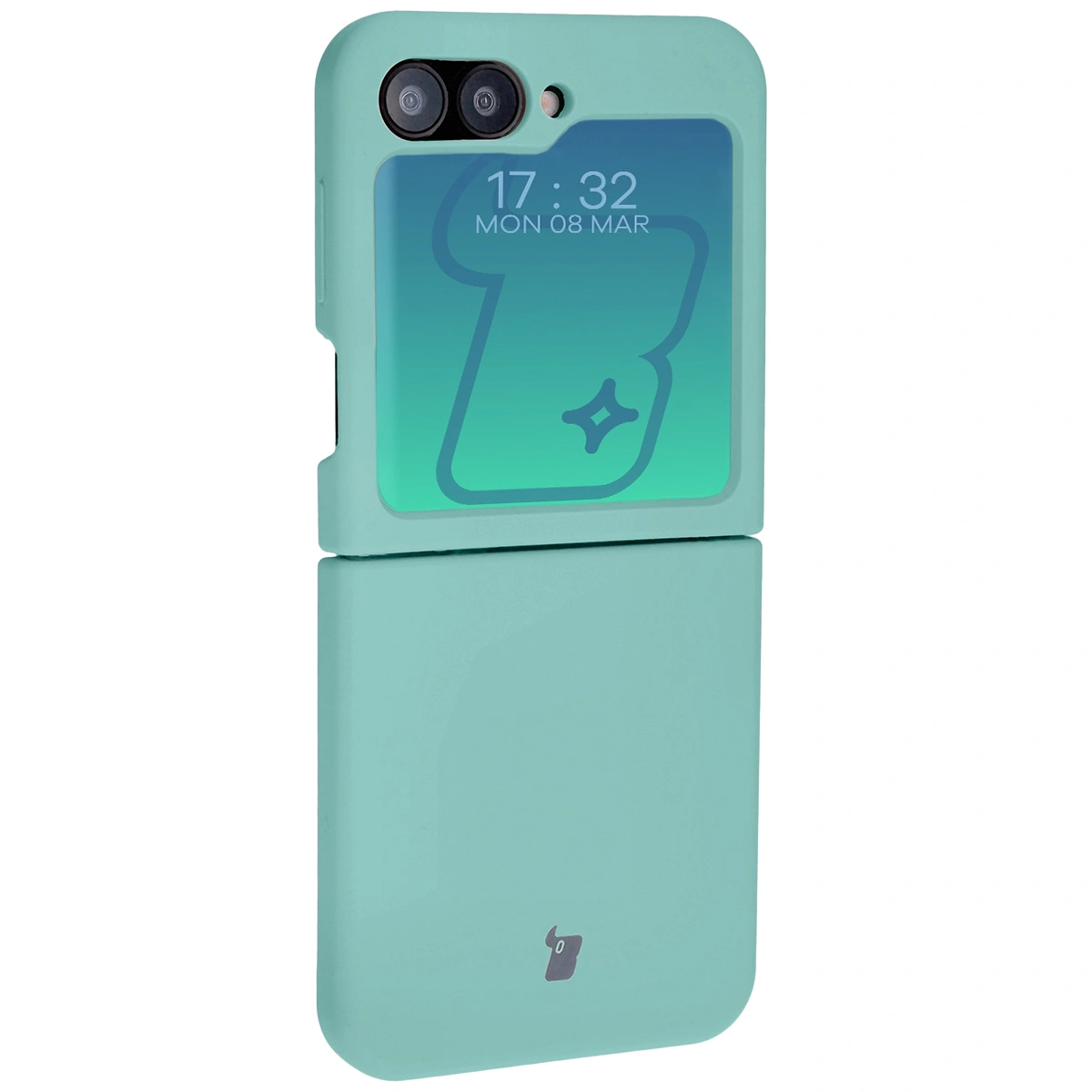 Bizon Soft Case Samsung Galaxy Z Flip6 turquoise