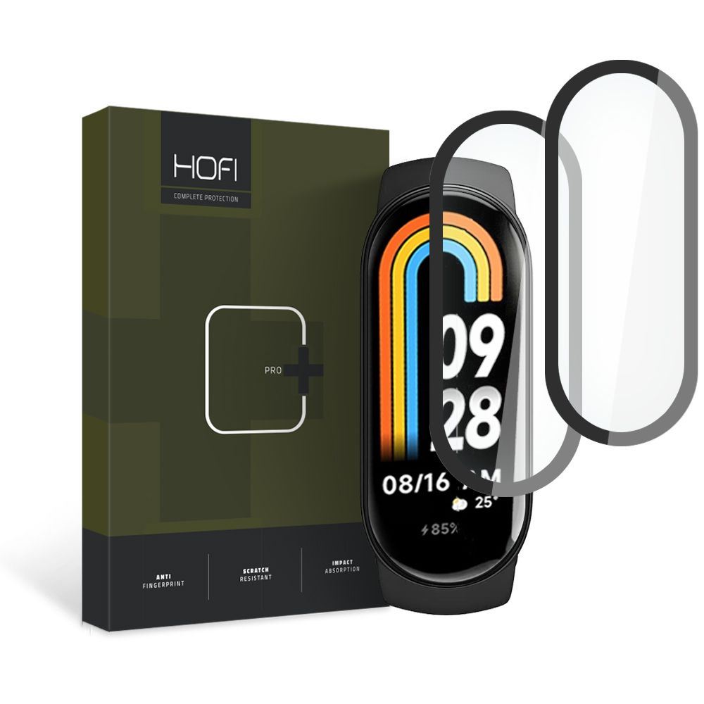 Hofi Hybrid Pro+ Xiaomi Smart Band 8/8 NFC Black [2 PACK]