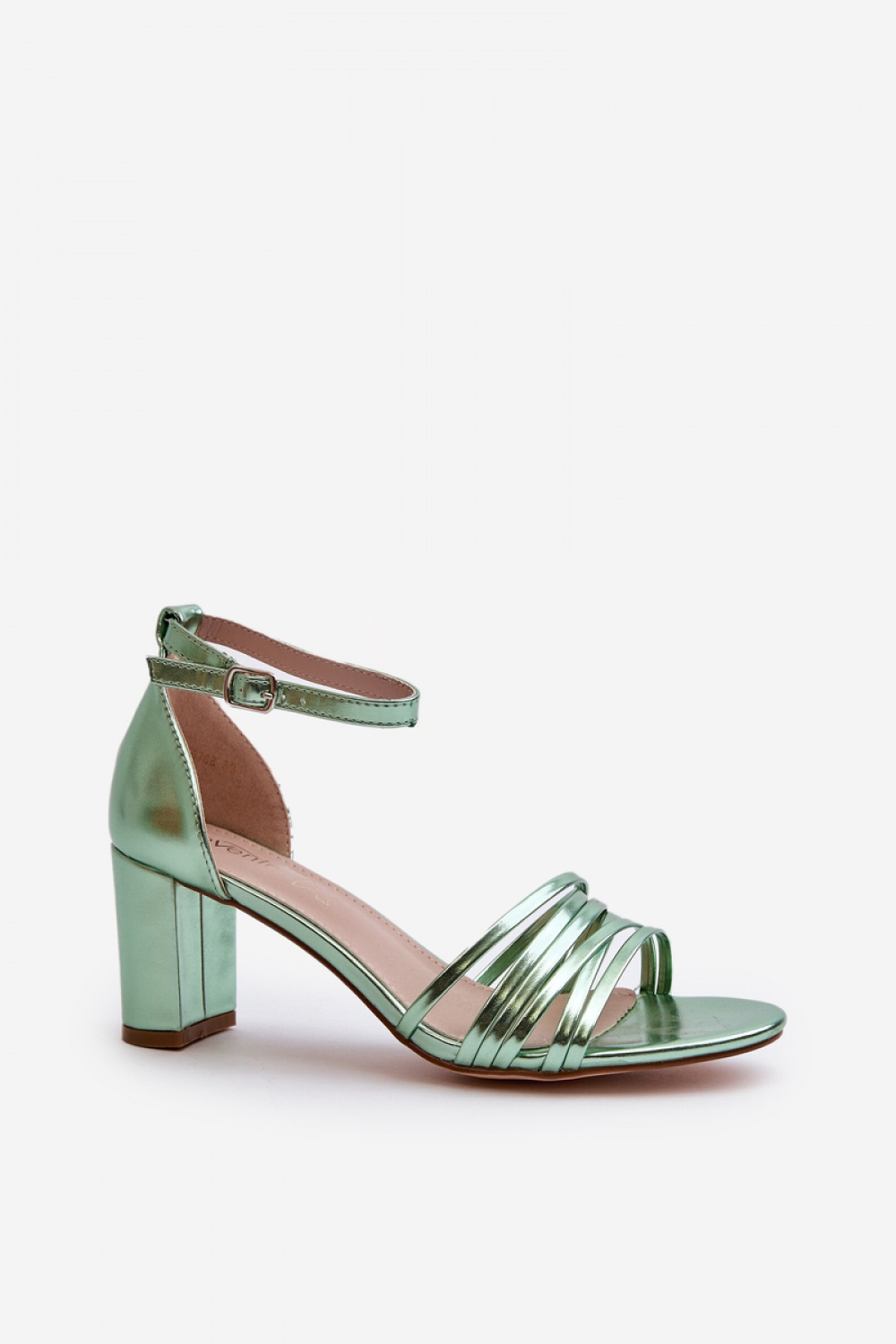  Heel sandals model 194991 Step in style  green