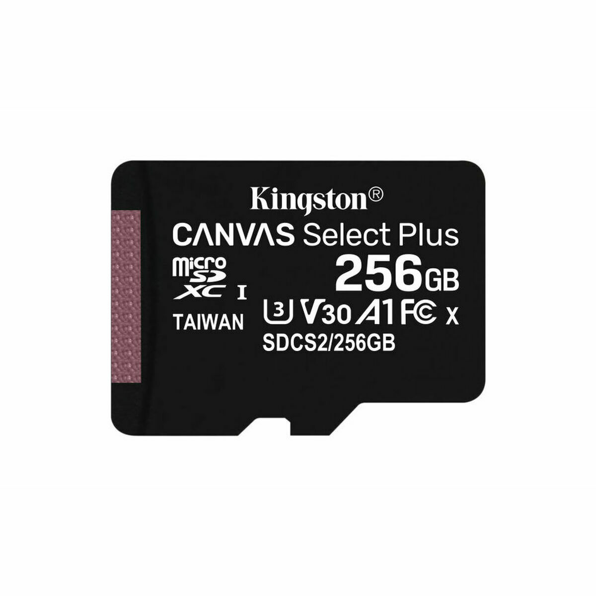 Micro SD Memory Card with Adaptor Kingston Canvas Select Plus 256 GB