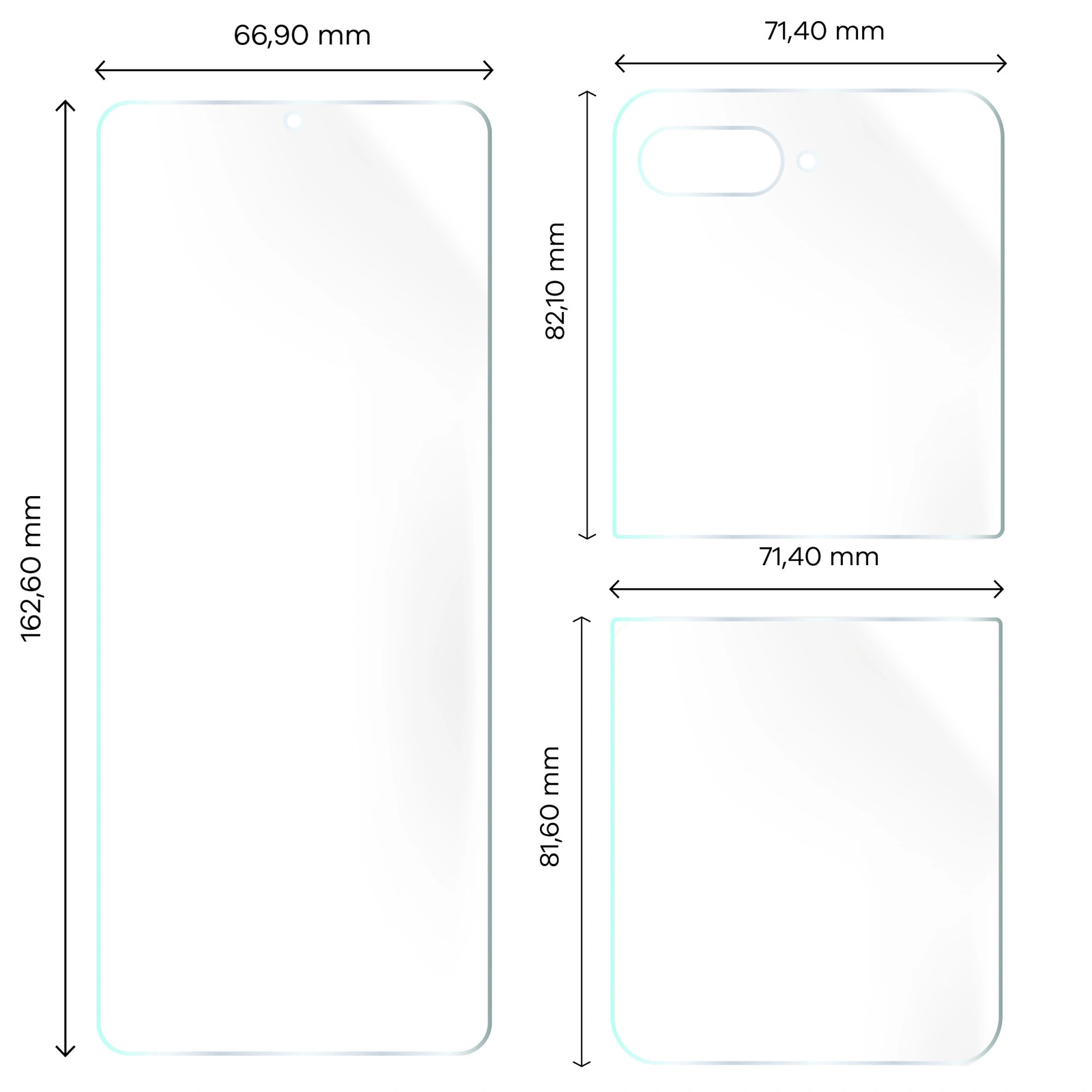 Bizon Glass Hydrogel Motorola Razr 50 Ultra