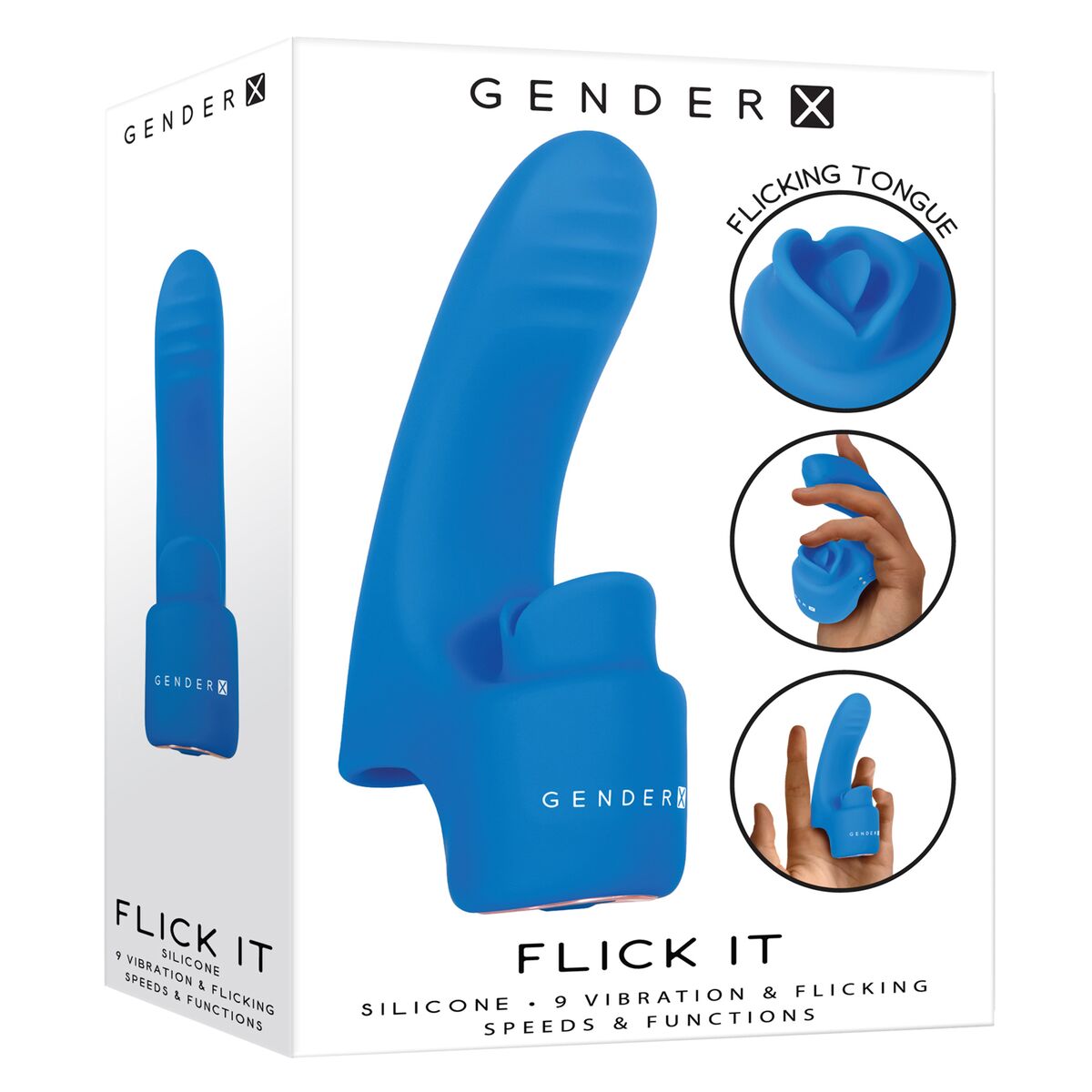 Finger Vibrator Orb Gender X Flick it Finger Vibrator Orb Gender X Flick it