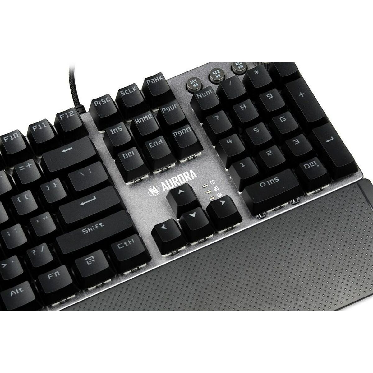 Keyboard Ibox AURORA K-3 Black/Silver Silver QWERTY Keyboard Ibox AURORA K-3 Black/Silver Silver QWERTY