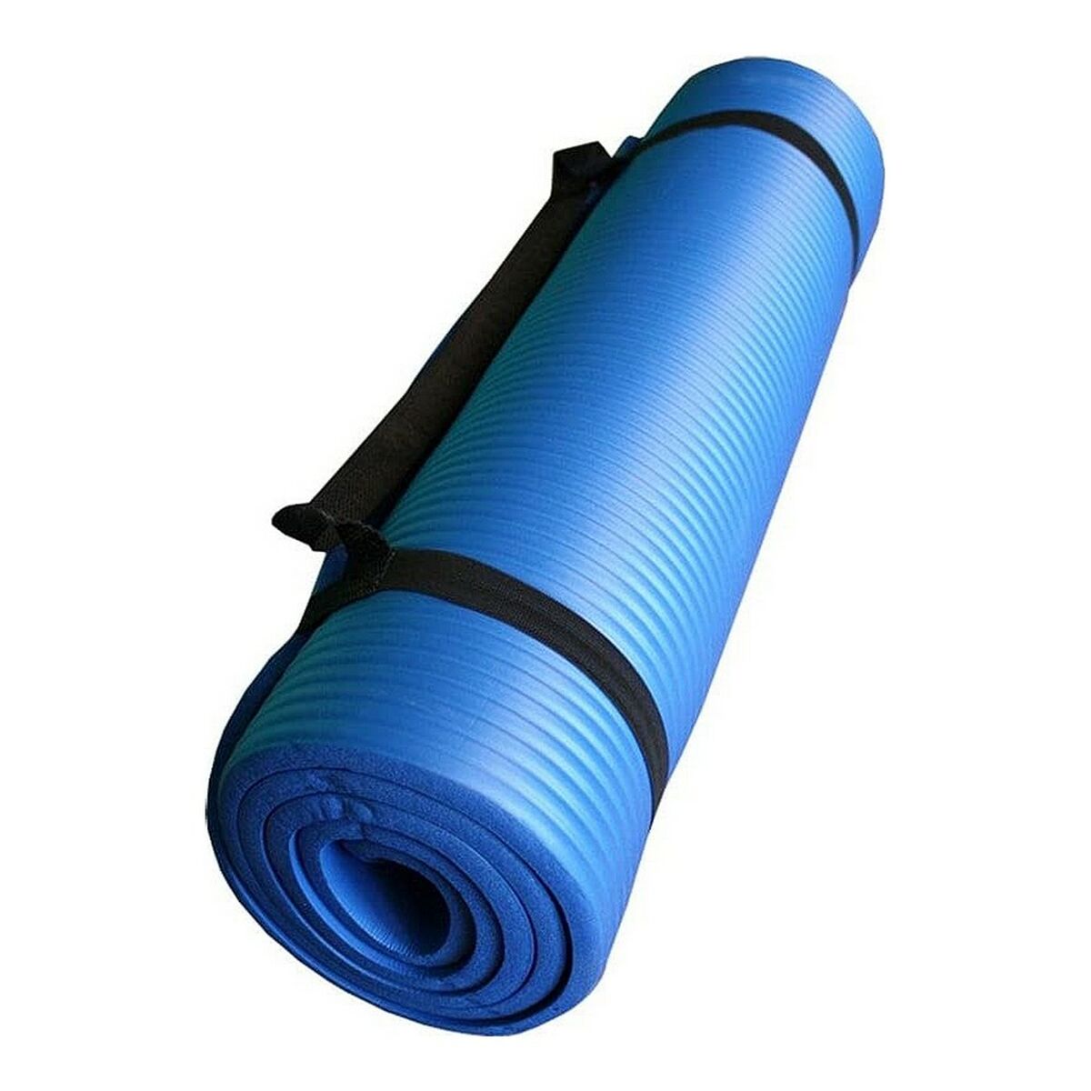 Jute Yoga Mat Softee Fitness Matrixcell  Blue (120 x 60 cm)