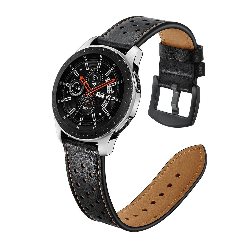 Tech-protect Leather Samsung Galaxy Watch 46mm Black
