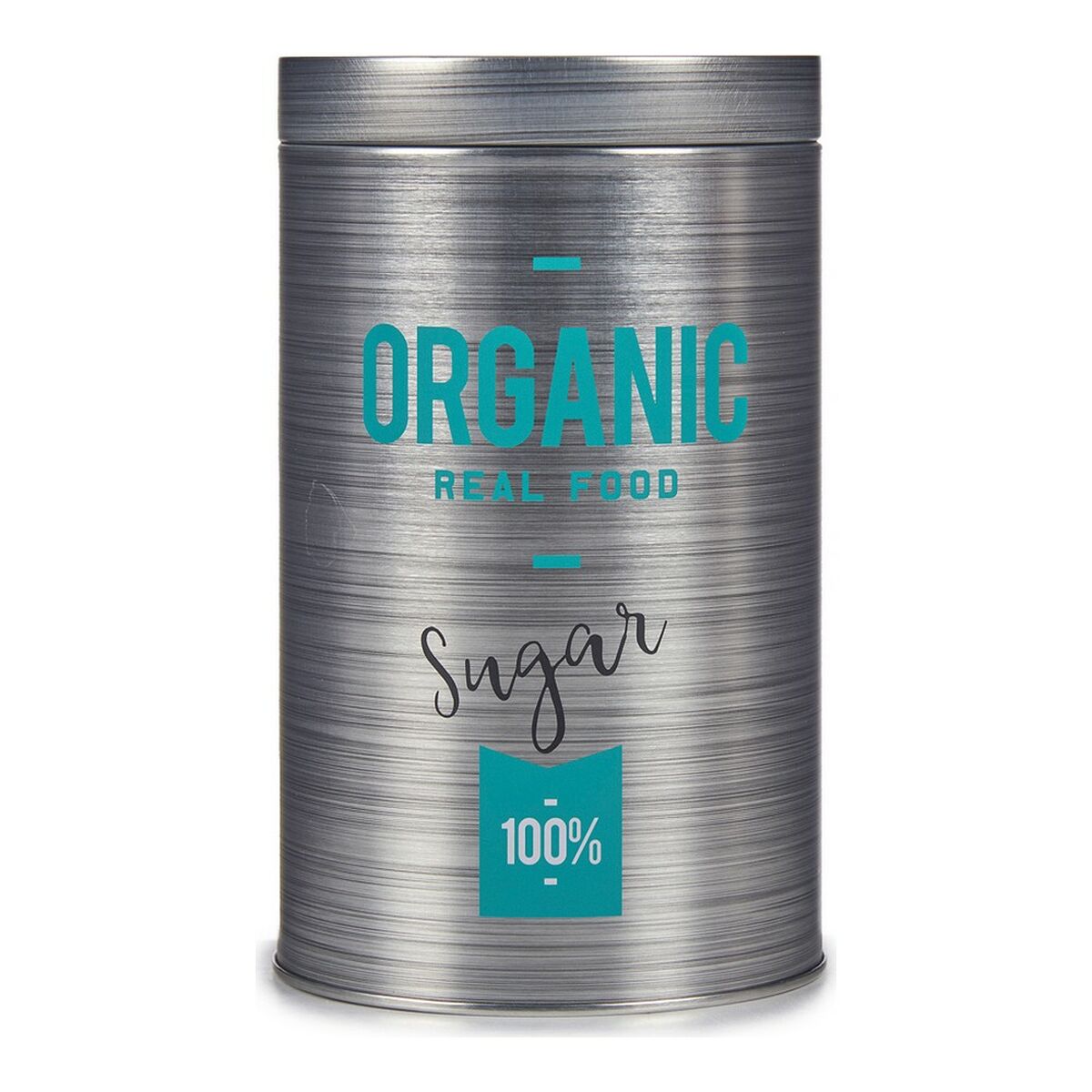 Tin Sugar 10,4 x 18,2 x 10,4 cm Grey Tin