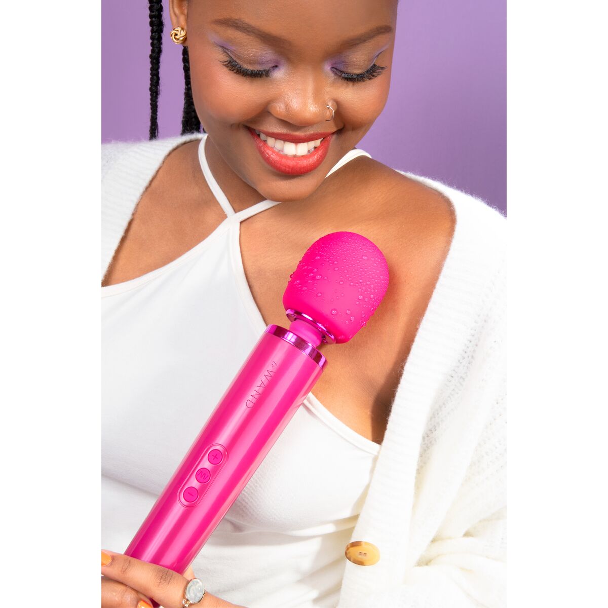 PalmPower-Recharge Wand Massager Le Wand Magenta Pink PalmPower-Recharge Wand Massager Le Wand Magenta Pink