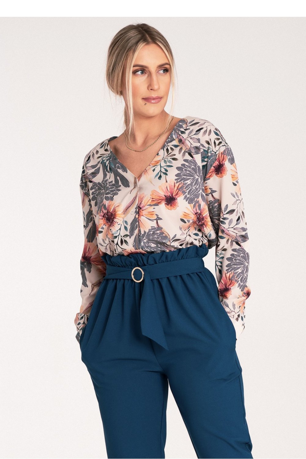  Long sleeve shirt model 204329 Figl  multicolor