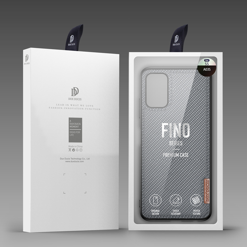 Dux Ducis Fino Samsung Galaxy A03s gray