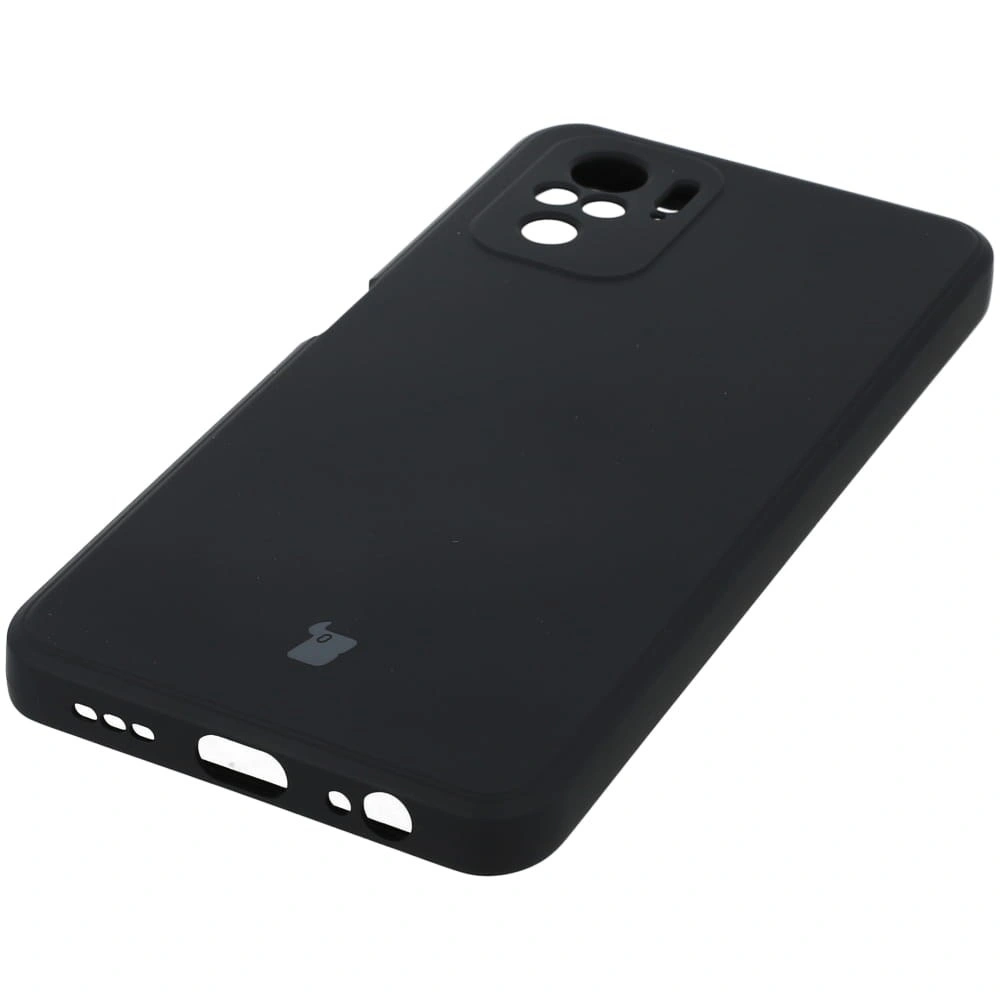 Bizon Case Silicone Sq Xiaomi Poco M5S / Redmi Note 10/10S black