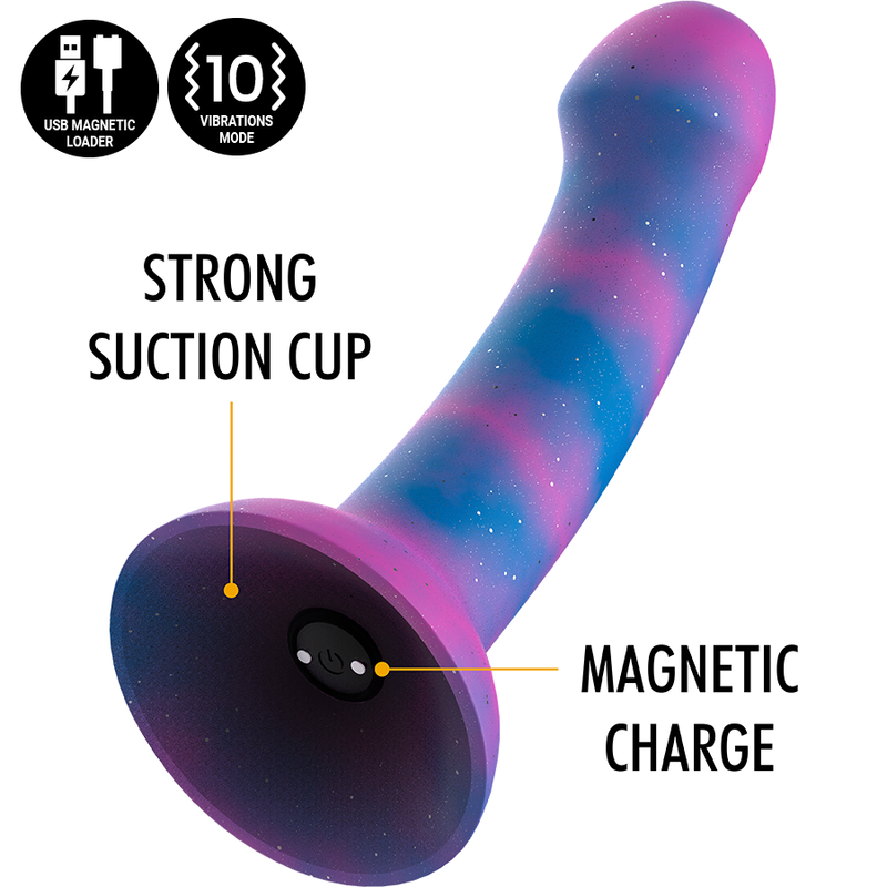 MYTHOLOGY DION GALACTIC DILDO M - VIBRATOR WATCHME WIRELESS TECHNOLOGY COMPATIBLE