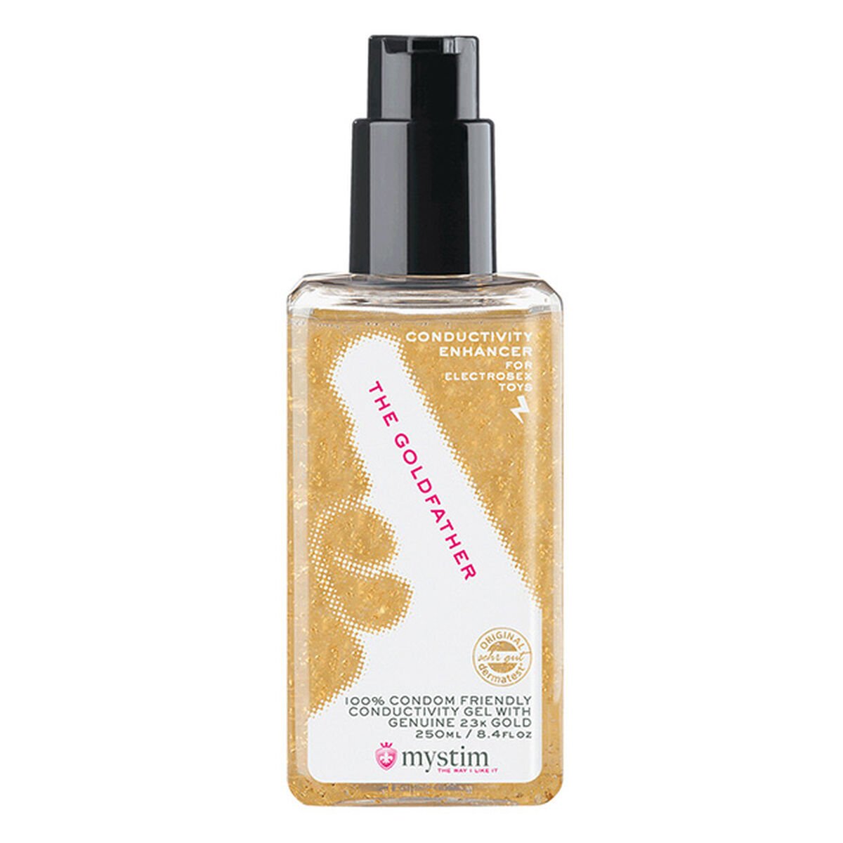 Slide Waterbased Lubricant Mystim The Goldfather Conductive