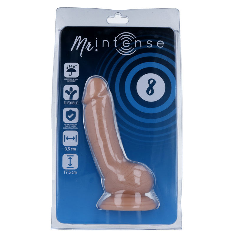 MR INTENSE - 8 REALISTIC COCK 17.6 -O- 3.5CM
