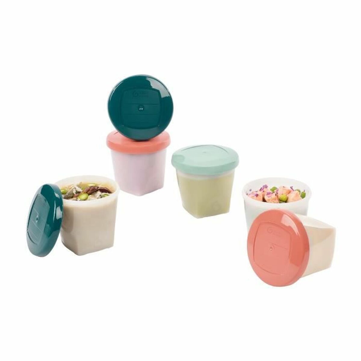 Set of lunch boxes Babymoov Multicolour 3 Units