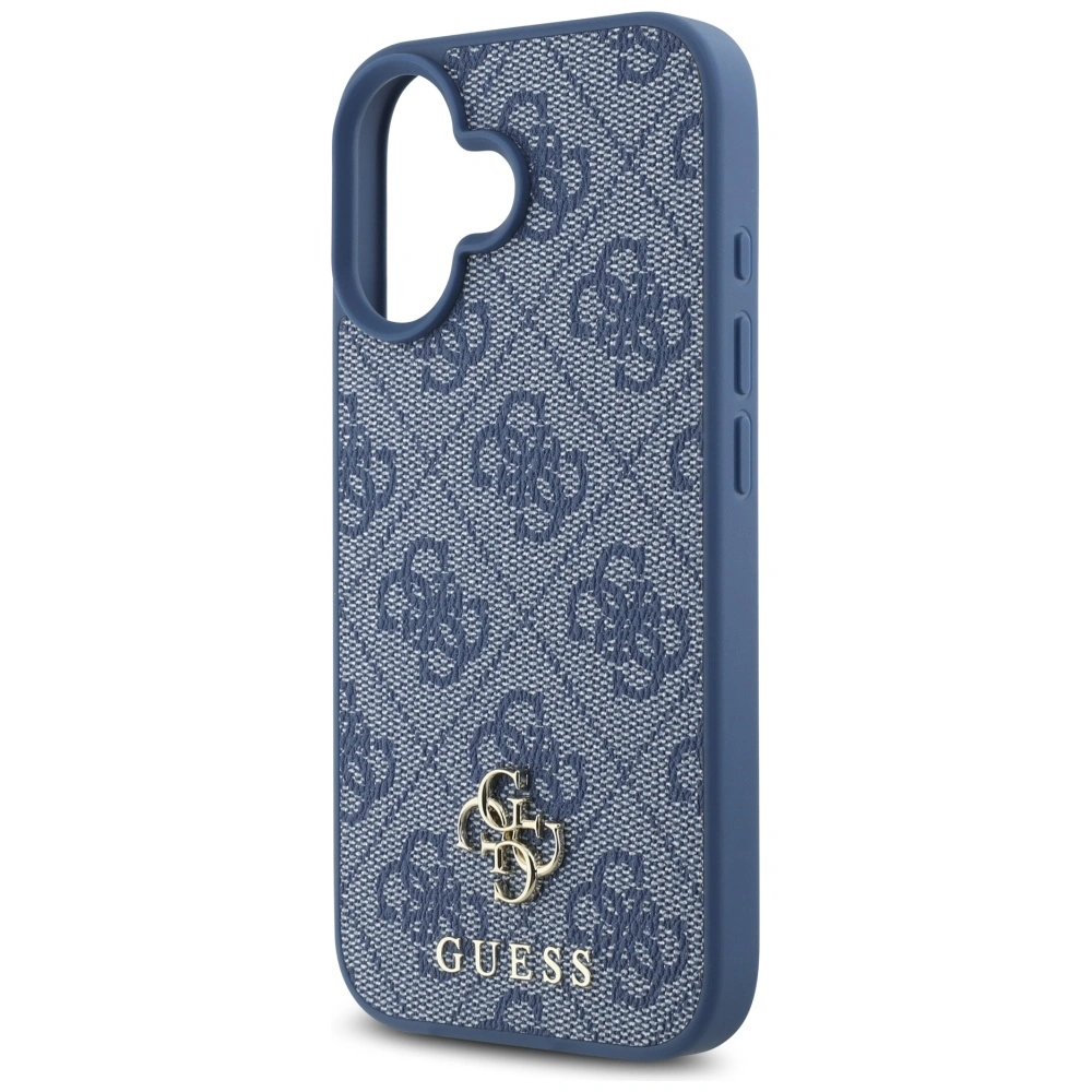 Guess HC PU 4G Small 4G and Classic Apple iPhone 16 MagSafe blue