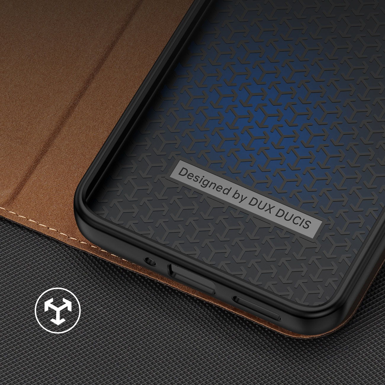 Dux Ducis Skin X2 Xiaomi Redmi Note 12 5G/POCO X5 5G brown