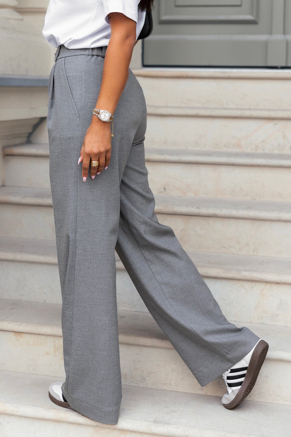  Trousers model 205921 IVON  grey