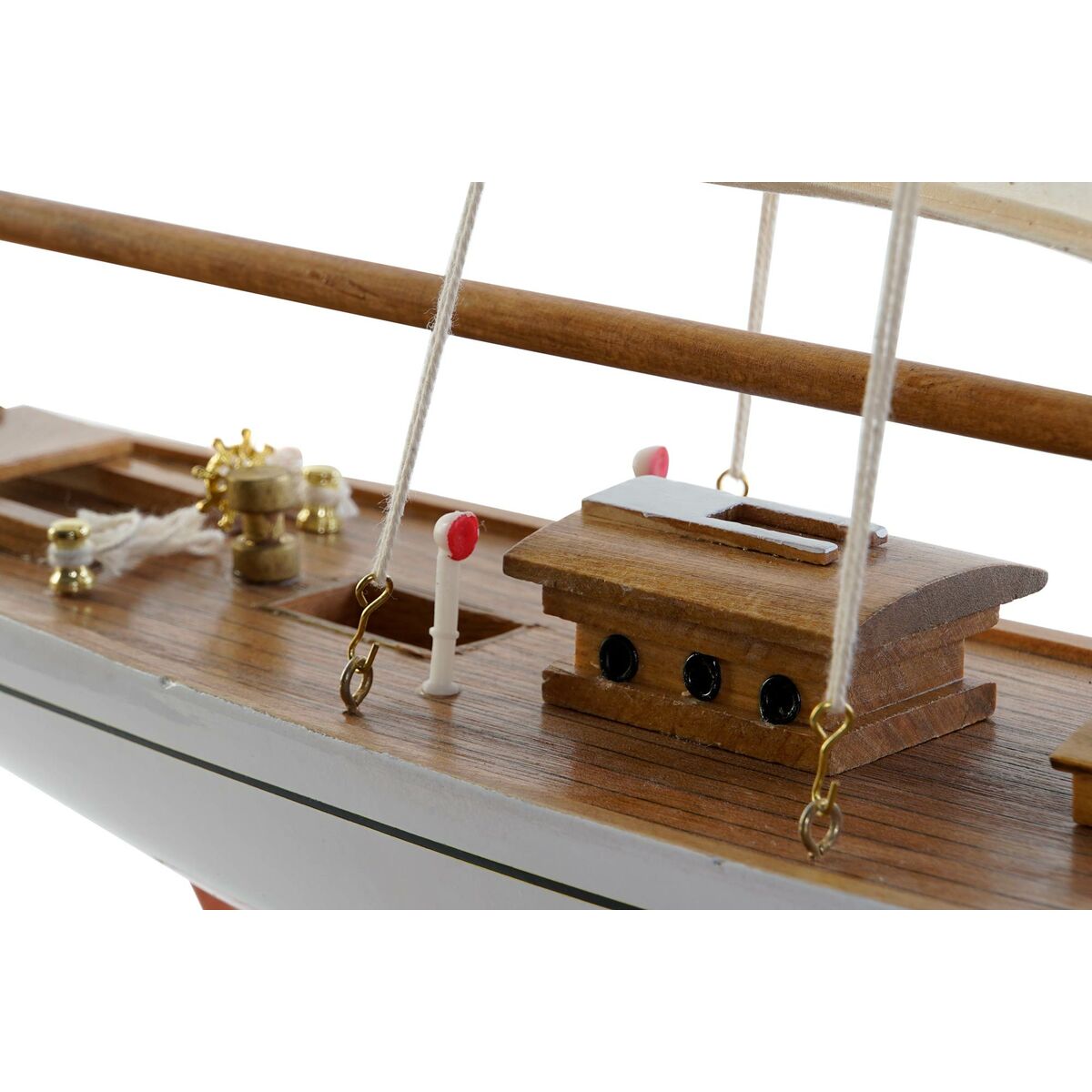 Barco DKD Home Decor 60 x 11 x 85 cm Weiß Mediterraner