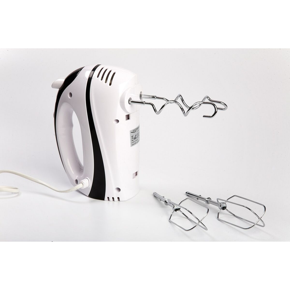 Hand-held Blender Adler AD 4205 White Black 300 W