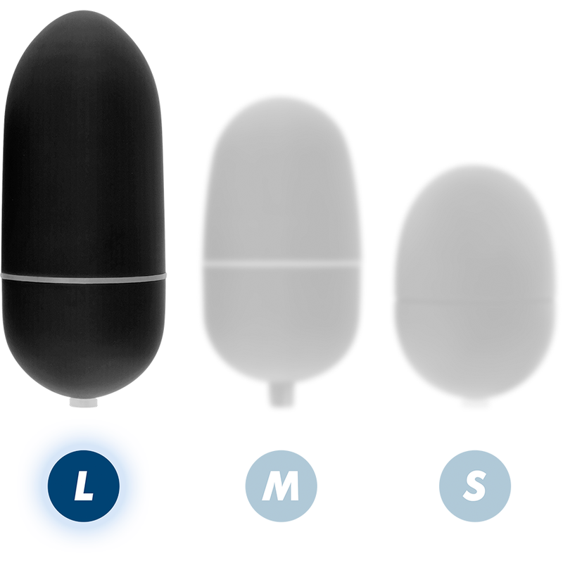 ONLINE- REMOTE CONTROL VIBRATING EGG L BLACK
