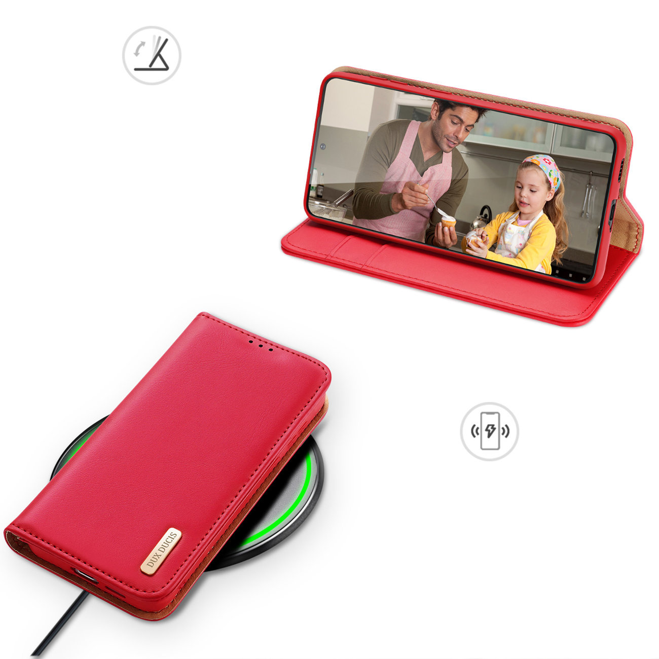 Dux Ducis Hivo Samsung Galaxy S23+ Plus red
